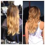 From a standard ombre, to a gorgeous natural ombre! Stylist: Haley