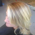 Love the dimension within the blonde. Stylist: Amy
