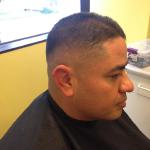 Faded men's cut! Stylist: Amy